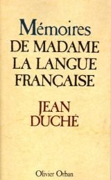 Mémoires de madame la langue française 9782855652917