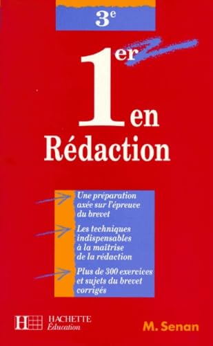 1er en rédaction, 3ème 9782011669766