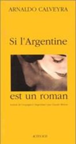 Si l'Argentine est un roman 9782742715534