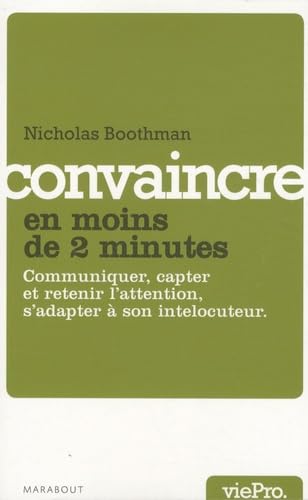 Convaincre en moins de 2 minutes 9782501062855