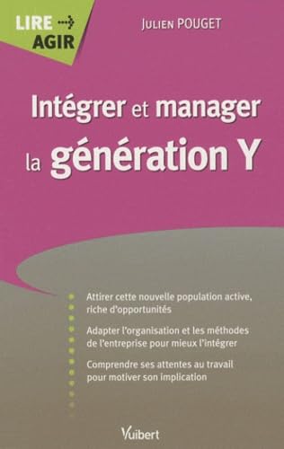 Intégrer et manager génération Y 9782311001518