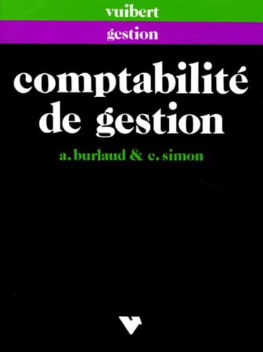 Comptabilite De Gestion. Couts, Controle 9782711776658