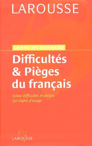 Dictionnaire des difficultés de la langue française 9782035320841