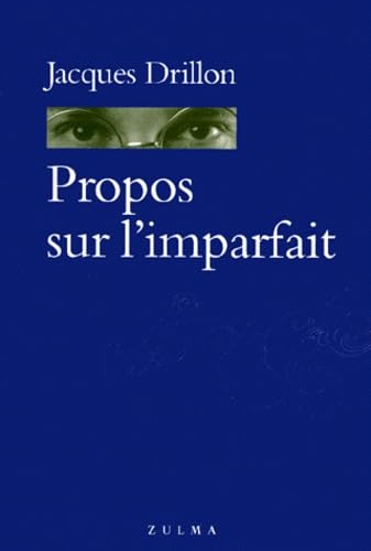 Propos sur l'imparfait 9782843040832