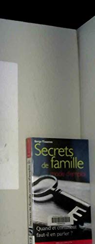 Secrets de famille: Mode d'emploi 9782501028165