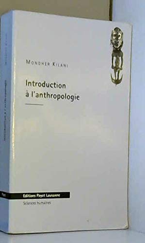 Introduction à l'anthropologie 9782601030464