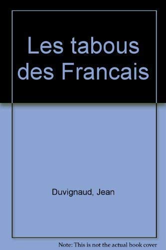 Les Tabous des Français 9782010078194