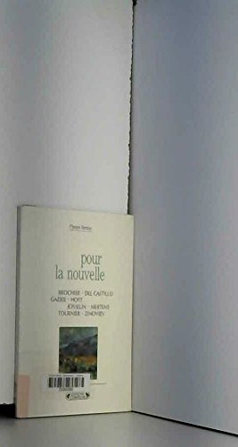 POUR LA NOUVELLE 9782870273449