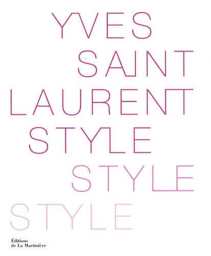 Yves Saint Laurent, Style 9782732437750