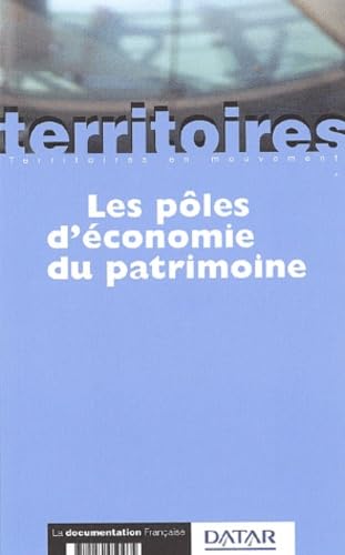 Les pôles d'économie du patrimoine 9782110050465