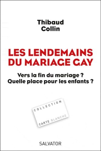 Les lendemains du mariage gay : Vers la fin du mariage ? Quelle place pour les enfants ? 9782706709241