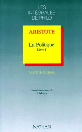 LA POLITIQUE.: Livre 1 9782091758749