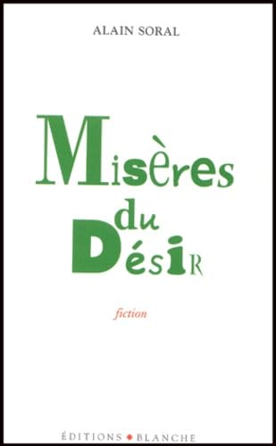 Misères du désir 9782846280815
