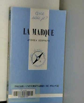 La Marque 9782130470533