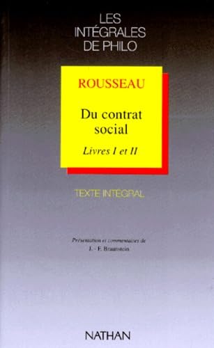 Du contrat social, 2 volumes 9782091805122