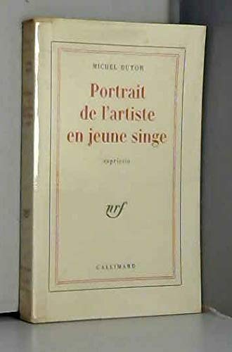 Portrait de l'artiste en jeune singe 9782070184552