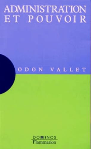 Administration et pouvoir 9782080354150