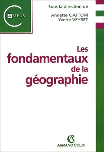 Les fondamentaux de la géographie 9782200262648