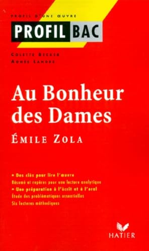Au bonheur des dames, Emile Zola 9782218729300