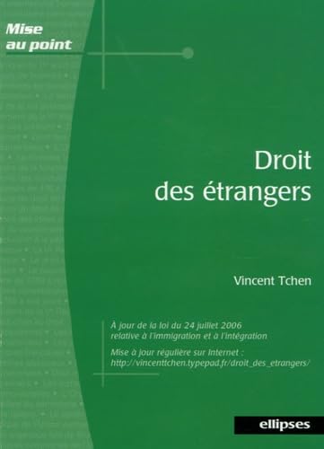 Droit des étrangers 9782729828783