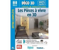 MICRO APPLICATION - Les Pièces à vivre en 3D - Ensemble complet - 1 utilisateur - CD - Français - Win 9782742982141