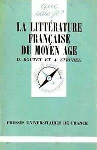 La Littérature française du Moyen âge 9782130423638