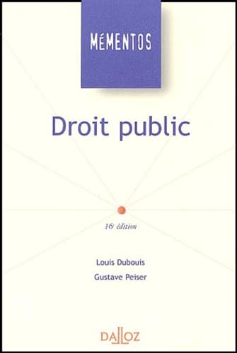 Droit public 9782247051007