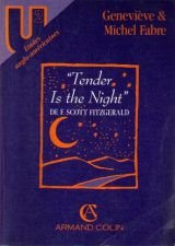 "Tender is the night" de F. Scott Fitzgerald 9782200321970