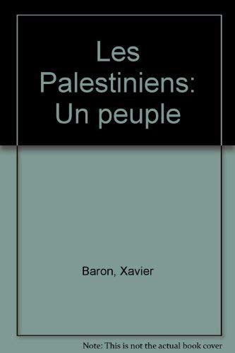 Palestiniens (les) un peuple analyse 090993 9782862620015