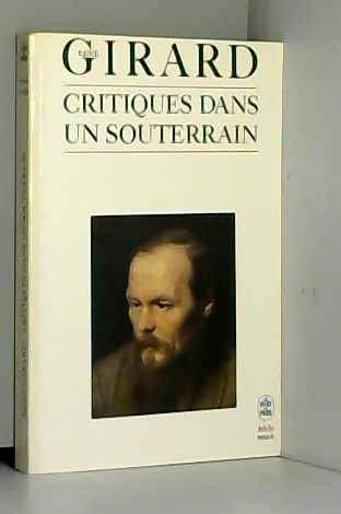 Critique dans un souterrain 9782253032984
