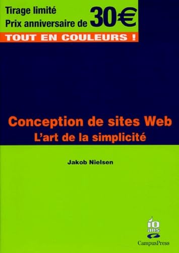 Conception de sites Web: L'art de la simplicité 9782744018657