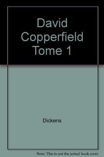 David Copperfield Tome 1 9782877143257