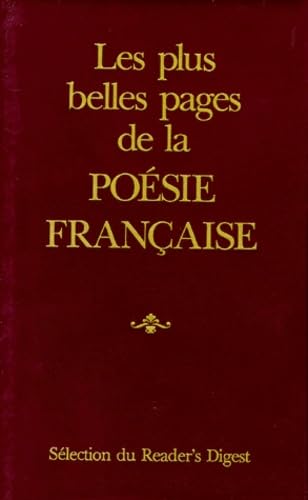 Les Plus belles pages de la poésie française 9782709802482