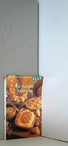 FICHES CUIS.ELLE LA CUISINE ITALIENNE 9782253043089