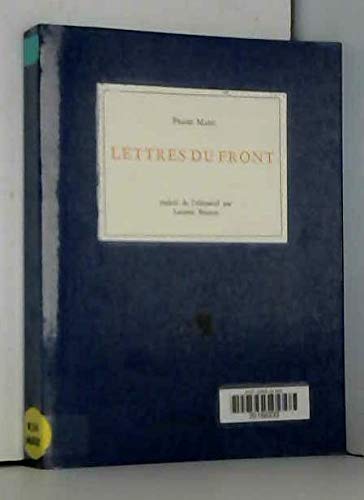Lettres du front 9782907374989