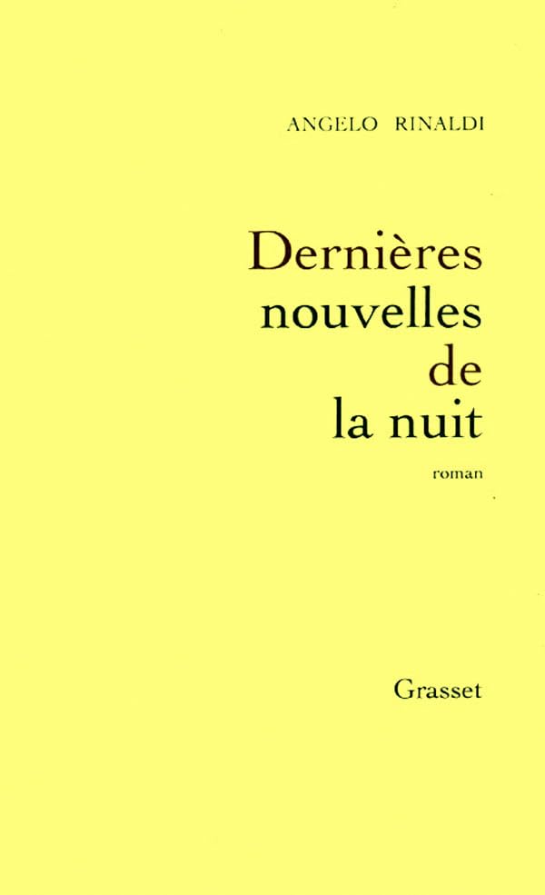 Dernières nouvelles de la nuit 9782246527916