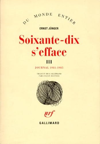 Soixante-dix s'efface 9782070739189