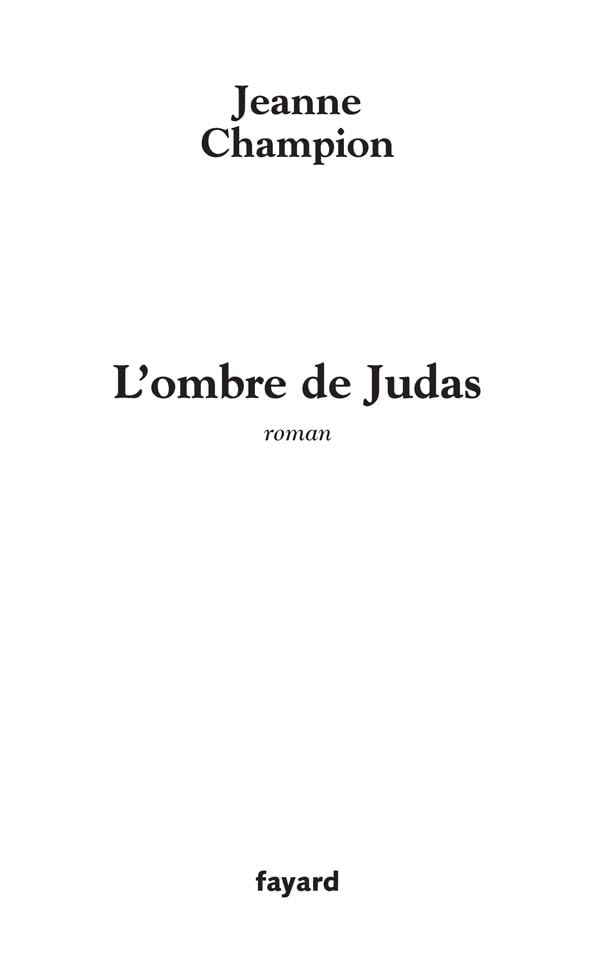 L'ombre de Judas 9782213634388