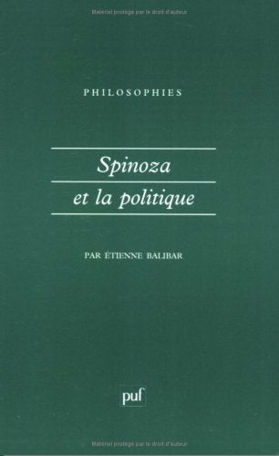 Spinoza et la politique 9782130432104
