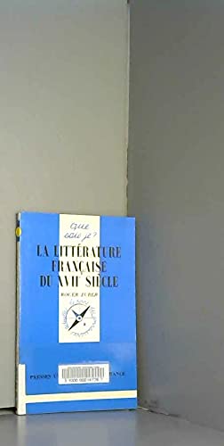 La Littérature française du XVIIe siècle 9782130455912