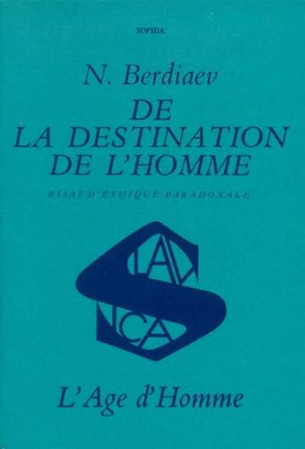 De la destination de l'homme 9782825122211