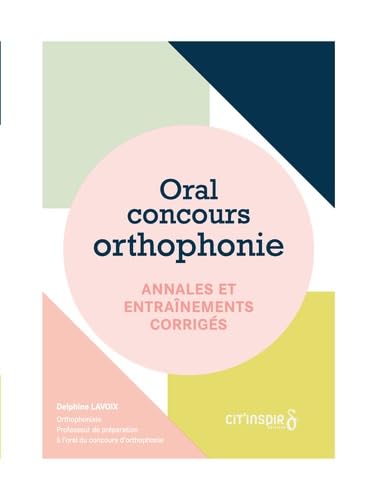 Oral concours orthophonie 9782919675593