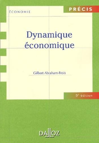 Dynamique économique 9782247039715