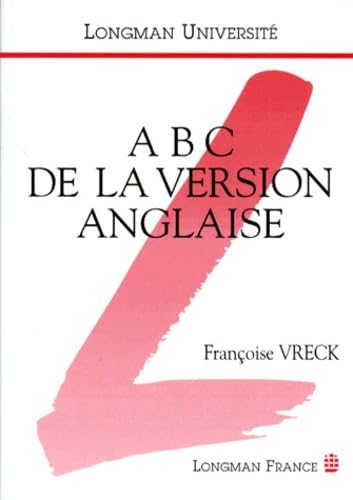 ABC de la version anglaise 9782866442132