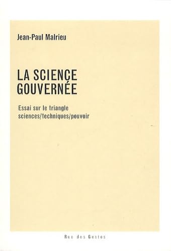 La science gouvernée (0000) 9782913911055