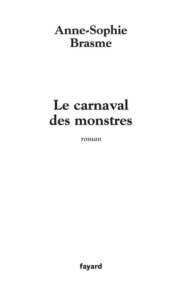 Le Carnaval des monstres 9782213625294