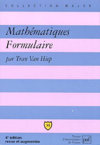 Mathématiques : Formulaire 9782130528012