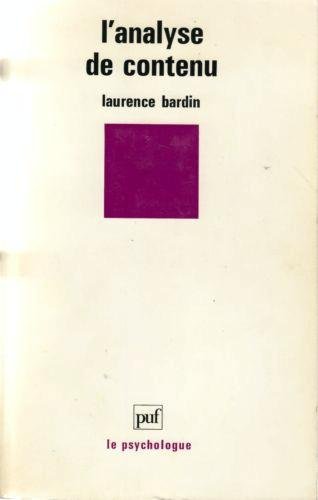 L'analyse de contenu 9782130439141