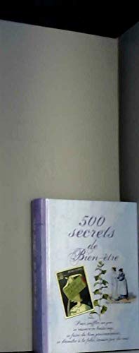 500 secrets de bien etre 9782298032024
