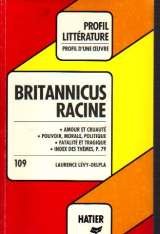 Britannicus Profil d'une oeuvre 9782218079962